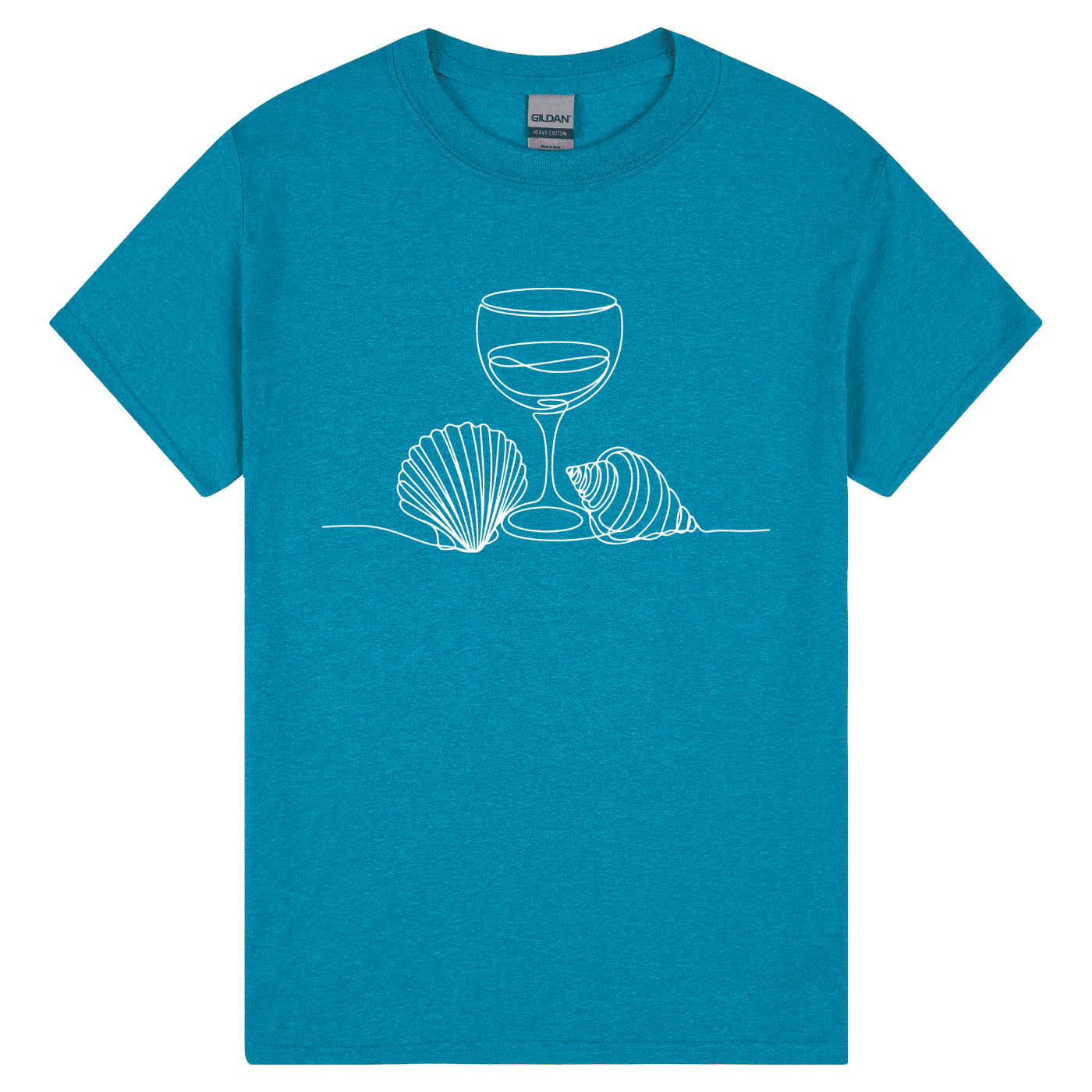 Wine Glass T-Shirt - Image 7