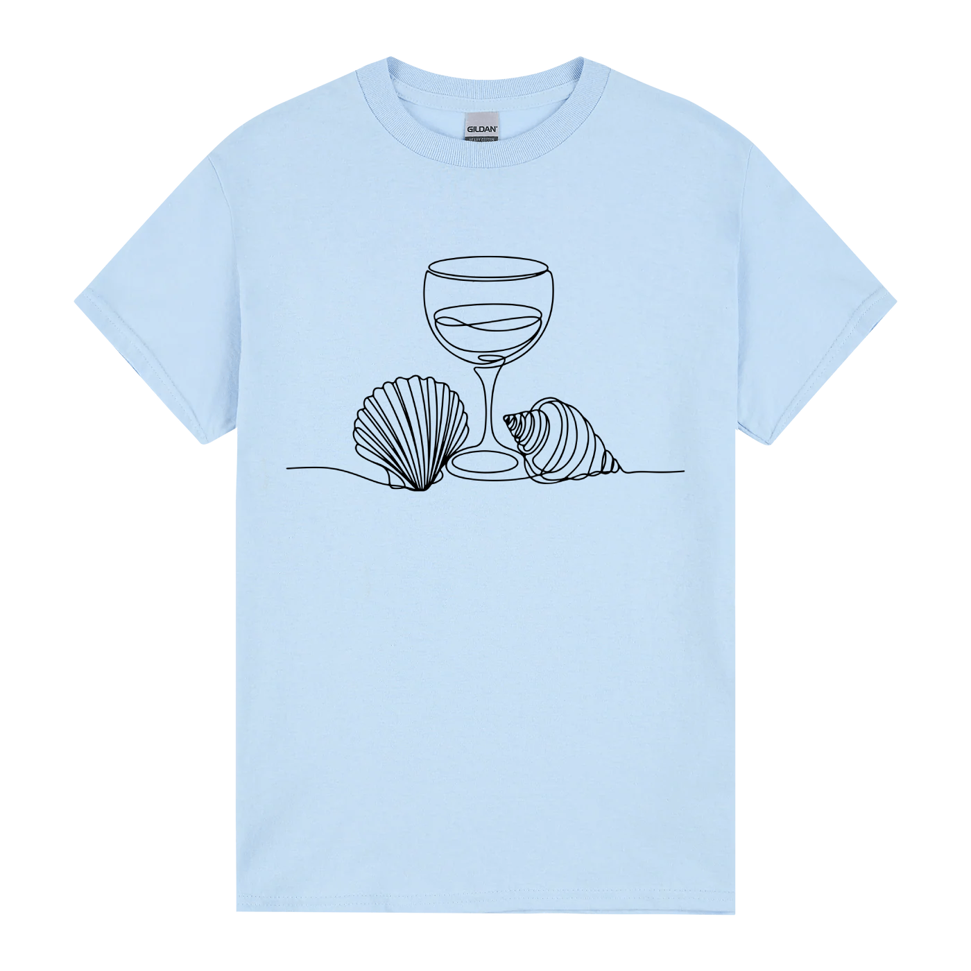 Wine Glass T-Shirt - Image 3