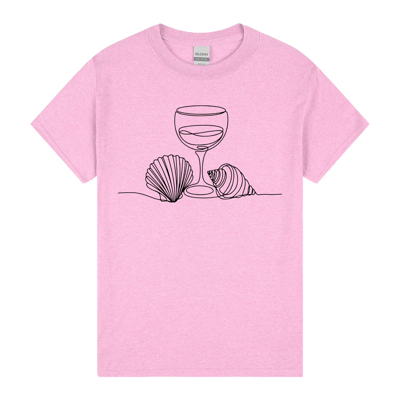 Wine Glass T-Shirt - Image 4