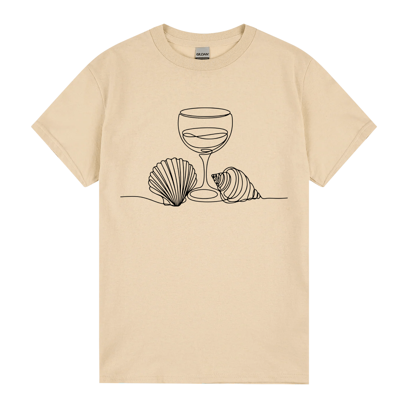 Wine Glass T-Shirt - Image 2