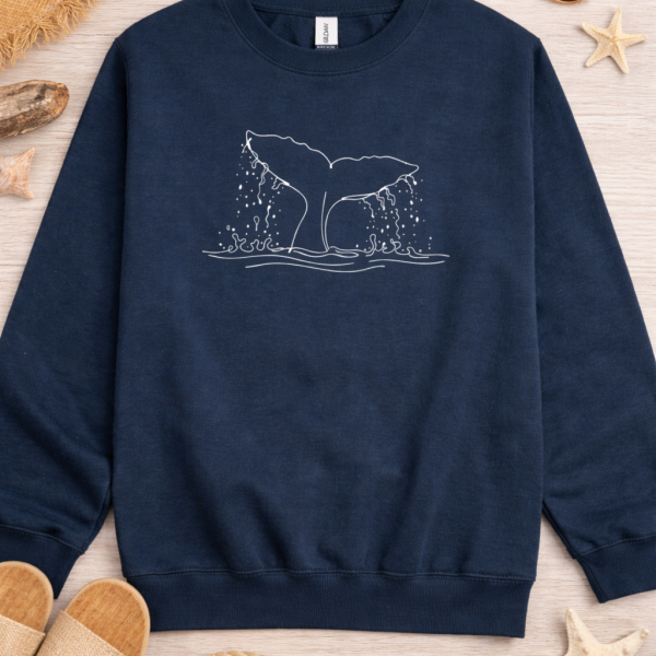 Whale Tail Sweatshirt