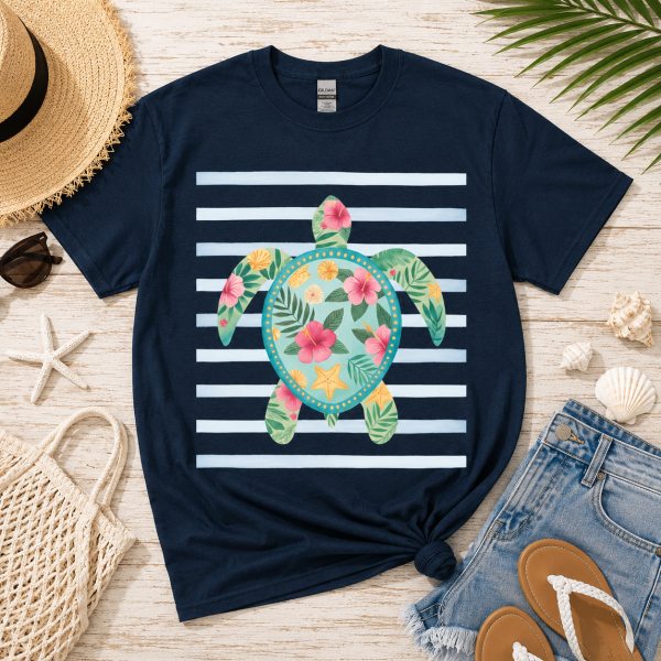 Tropical Turtle Tee
