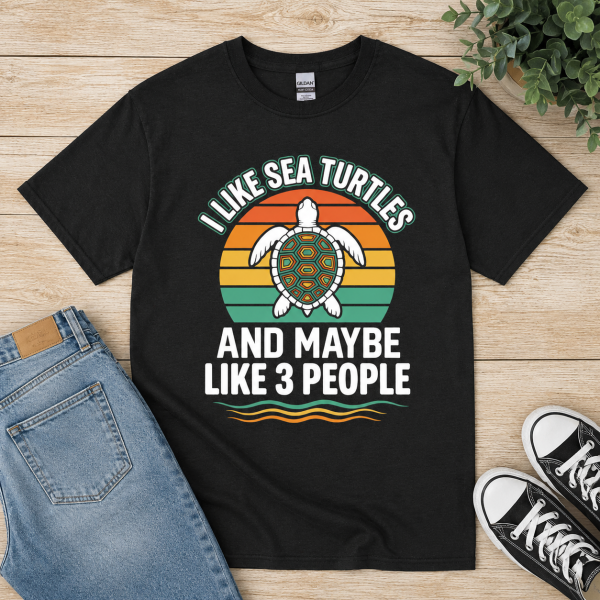 I Like Sea Turtles Tee
