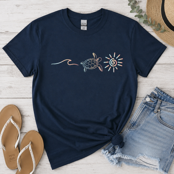 Turtle Wave tee